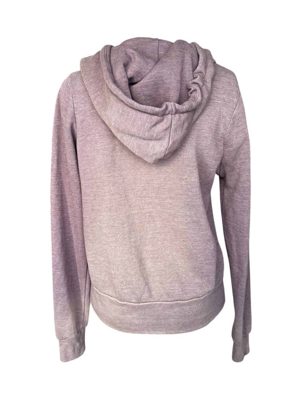 Aviator Nation Bolt Stitch 2 Zip Hoodie in Faded Mocha XS - Picture 13 of 15